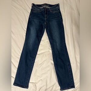 American Eagle Outfitters Dark Blue Skinny Jeans
